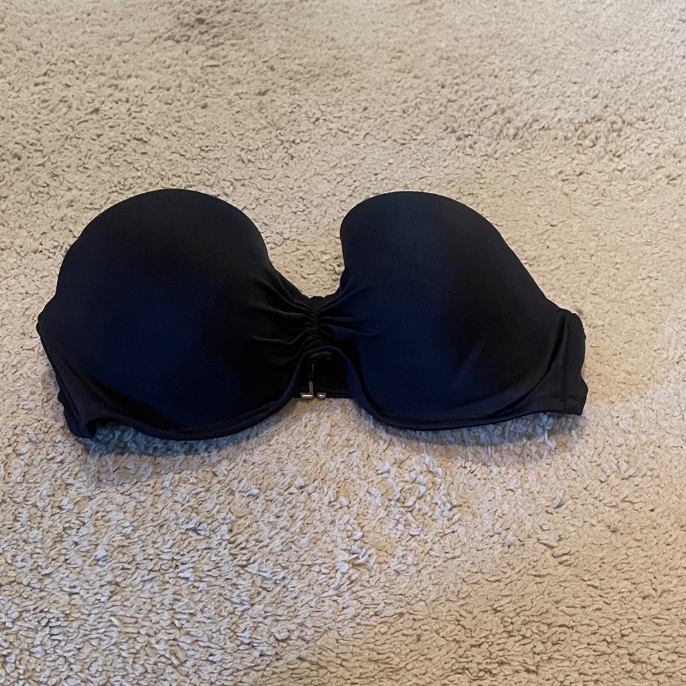 adidas Black Bandeau Bra